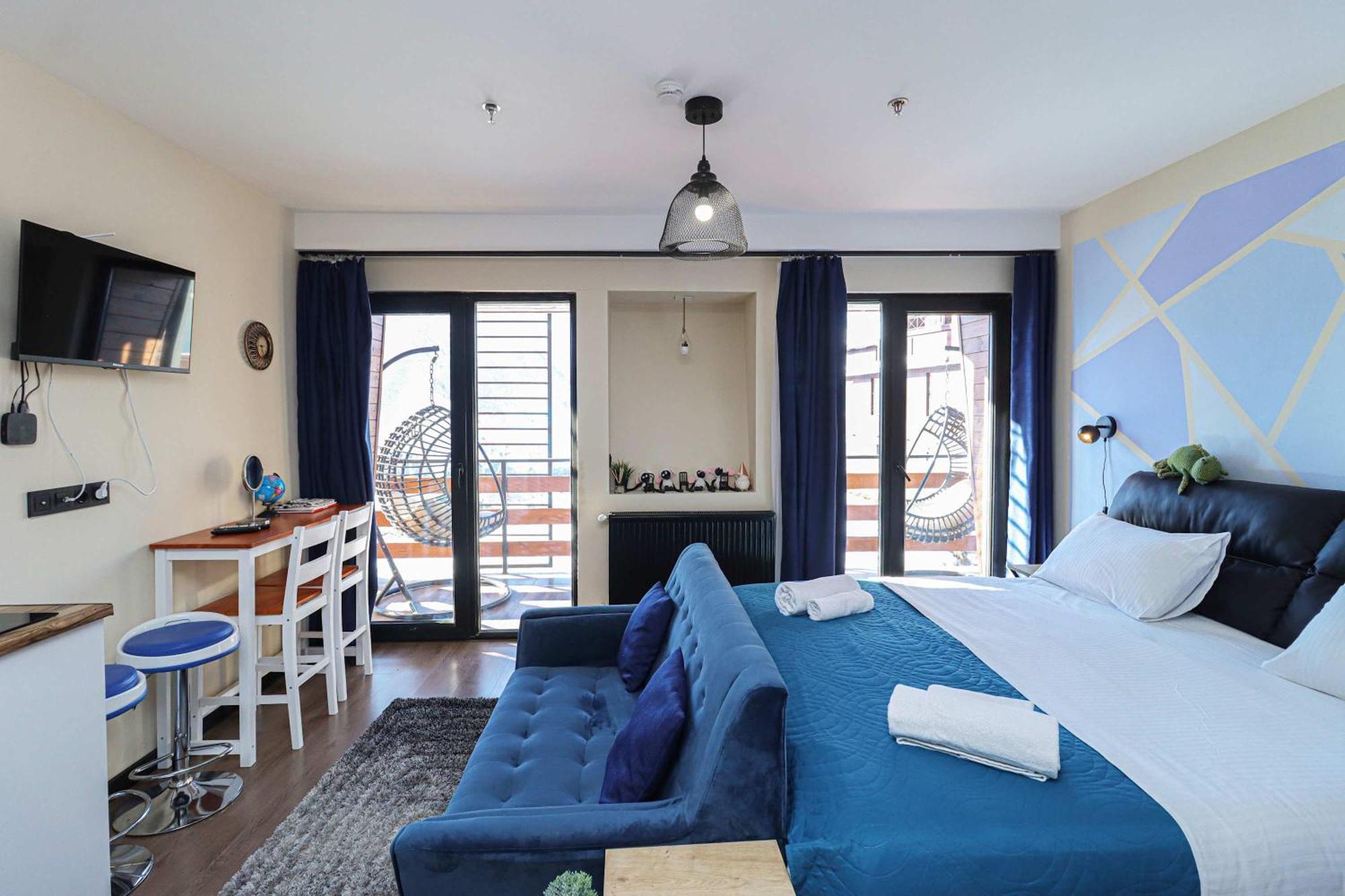 Stylish Studio Apartment With Balcony Gudauri Exterior photo